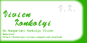 vivien konkolyi business card